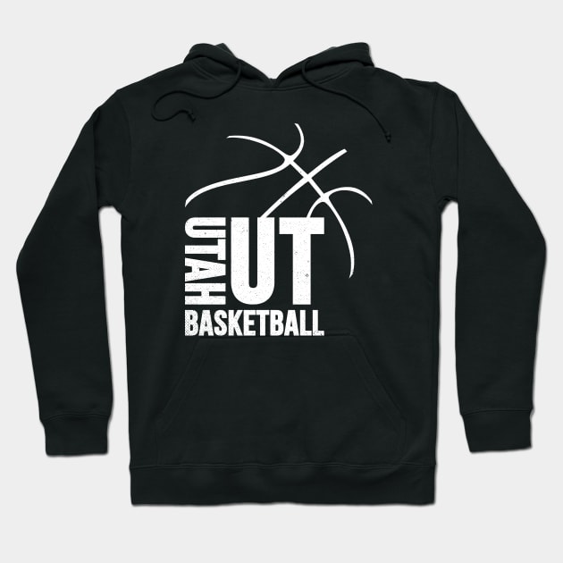 Utah Basketball 02 Hoodie by yasminkul